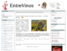 Tablet Screenshot of entrevinos.de